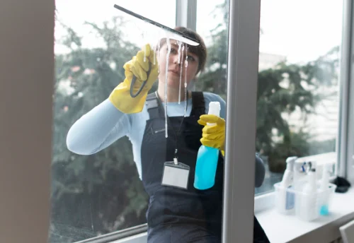 Nettoyage de vitres intérieures et extérieures à Sollacaro